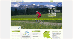 Desktop Screenshot of montagnasenzaconfini.it
